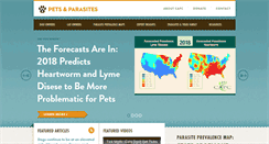 Desktop Screenshot of petsandparasites.org